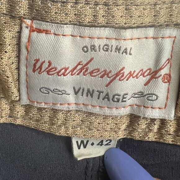 Weatherproof Vintage Gray Men's Cargo Shorts size 42 - Picture 9 of 11